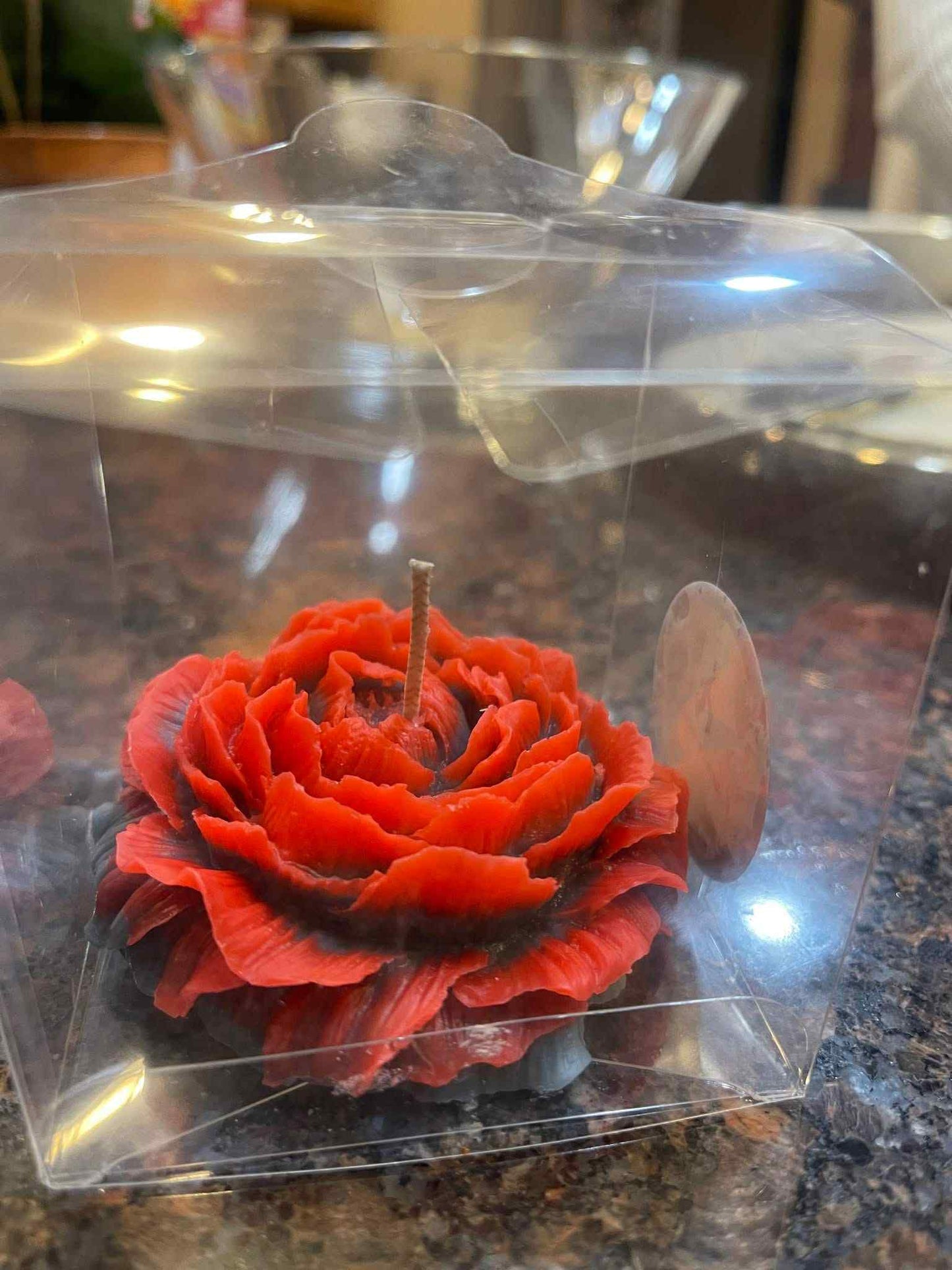 Peony Flower Candle (1PC)