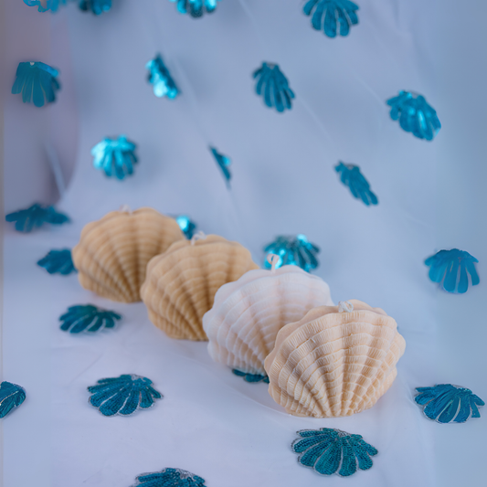 Seashell Candle