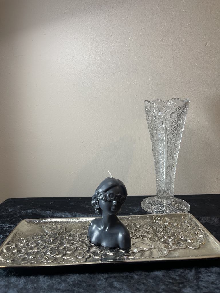 Blindfolded Lady Candle