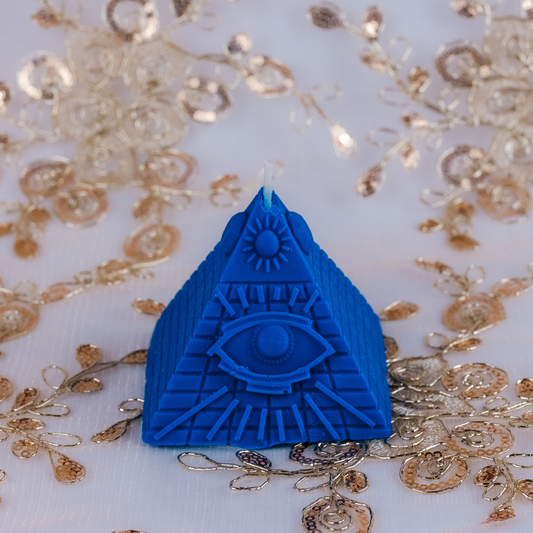 Hours Pyramid Candle 1pc