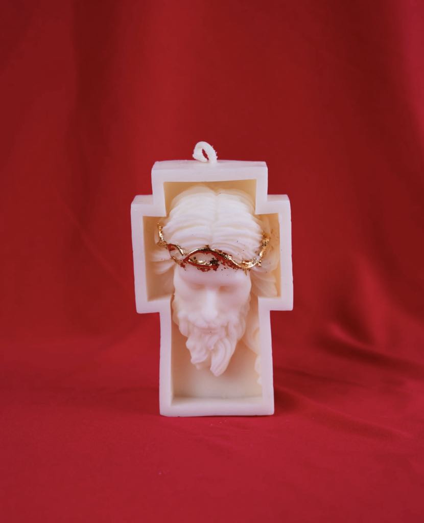 Inspirational Jesus Candle