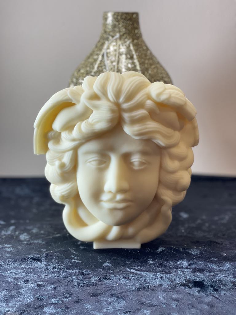 Large Luxury Medusa Candle