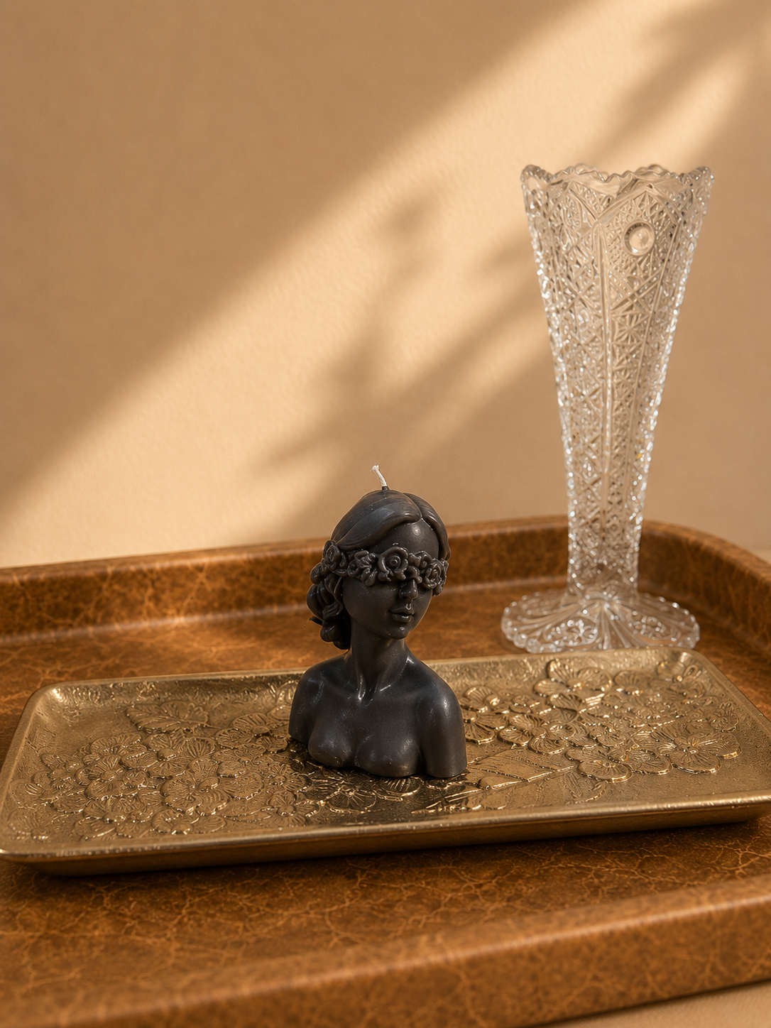 Blindfolded Lady Candle
