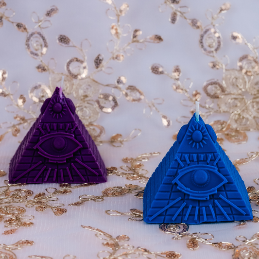 Hours Pyramid Candle 1pc