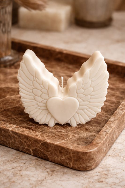 Heart Wing Candle
