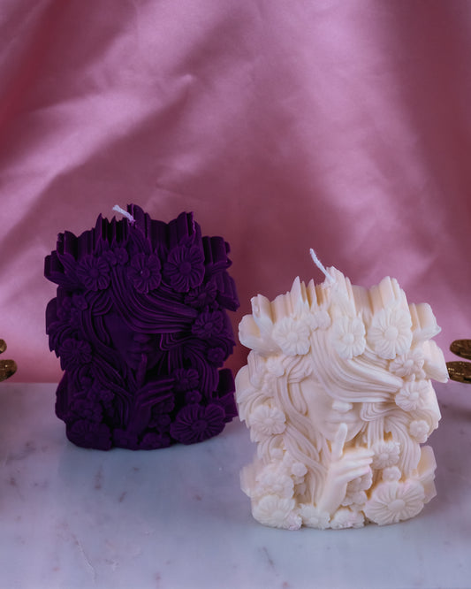 Flower Goddess Candle (1 pc)