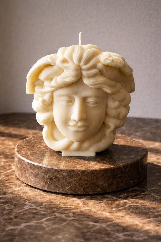 Large Luxury Medusa Candle