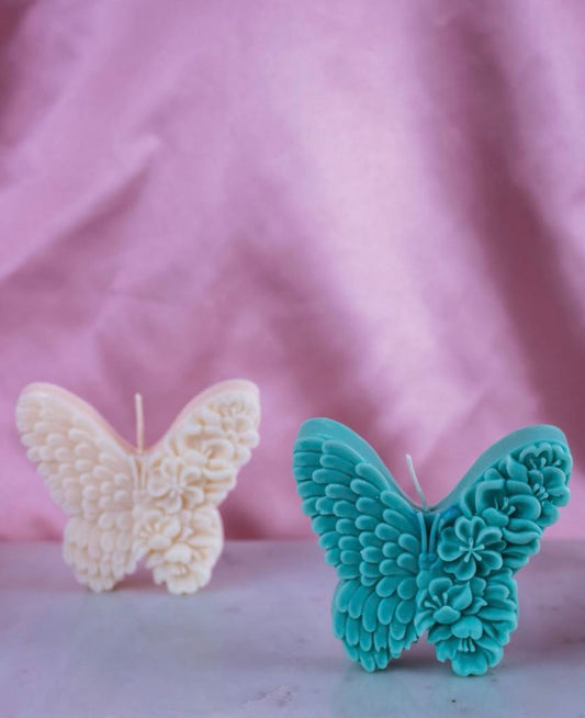 Adorable Butterfly Candle (2 pc)